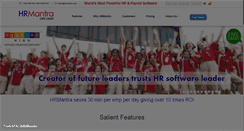 Desktop Screenshot of hrmantra.com